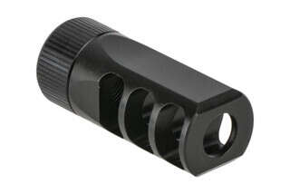 Faxon Firearms .458 SOCOM Muzzlok 3-port muzzle brake is a highly effective, easy to isntall Gunner series muzzle device